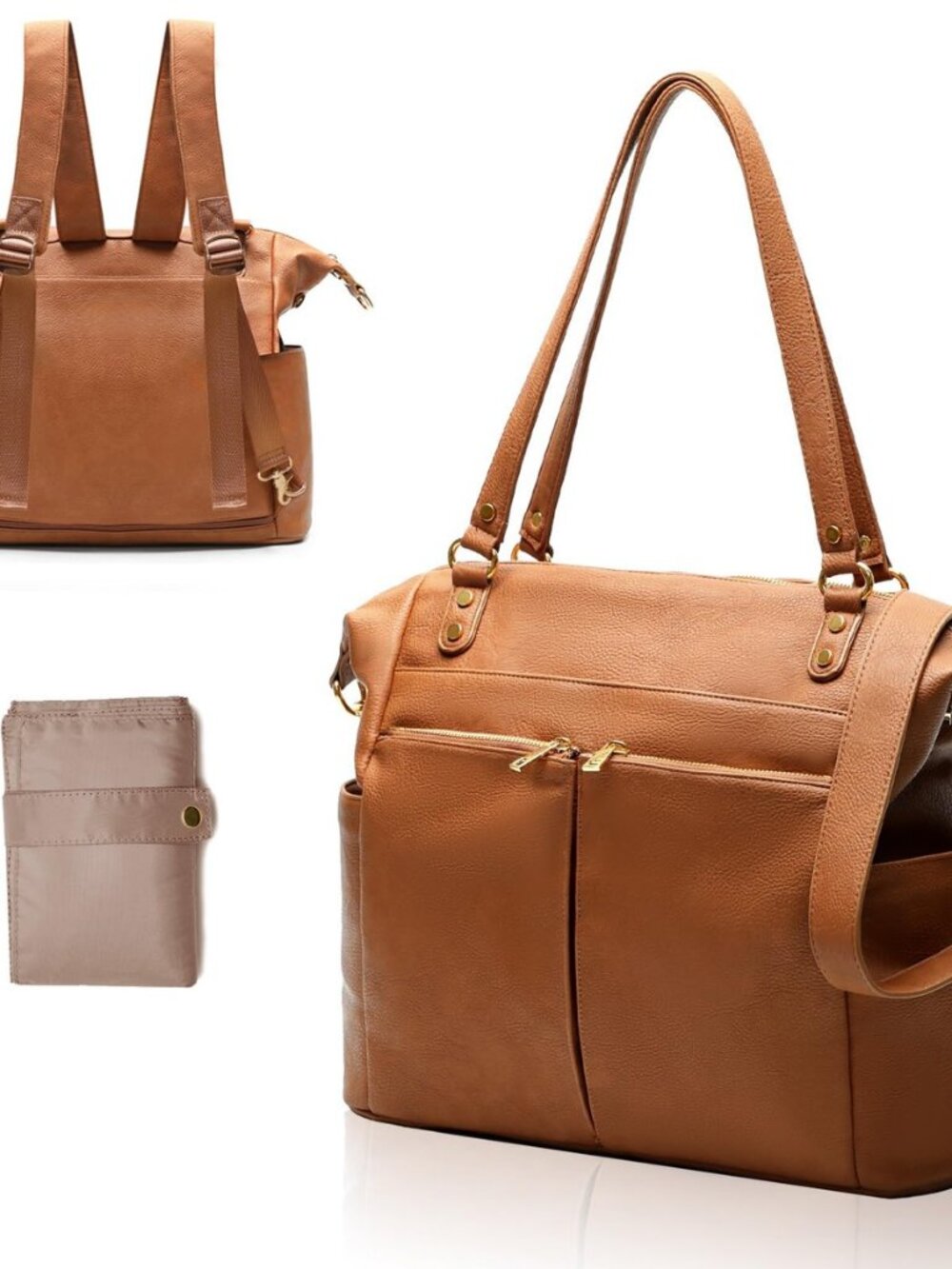 Diaper Bag Tote Convertible Diaper Bag Backpack Tote Leather